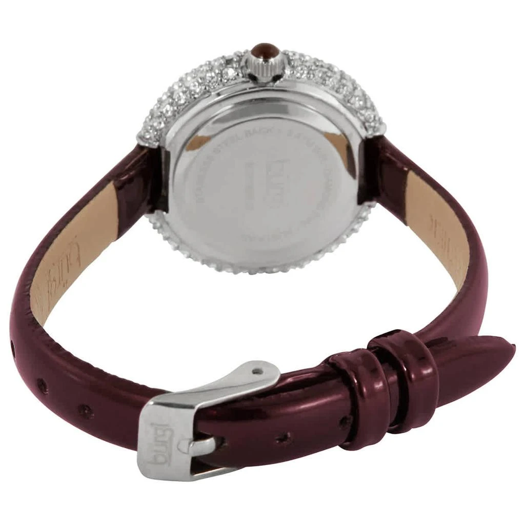 商品Burgi|Burgi Quartz Diamond Red Dial Ladies Watch BUR195BUR,价格¥339,第3张图片详细描述