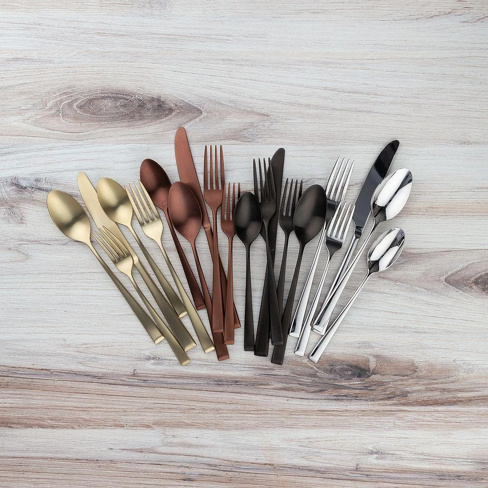 Silversmiths Marlise Mirror 20 Piece Flatware Set, Service for 4 商品