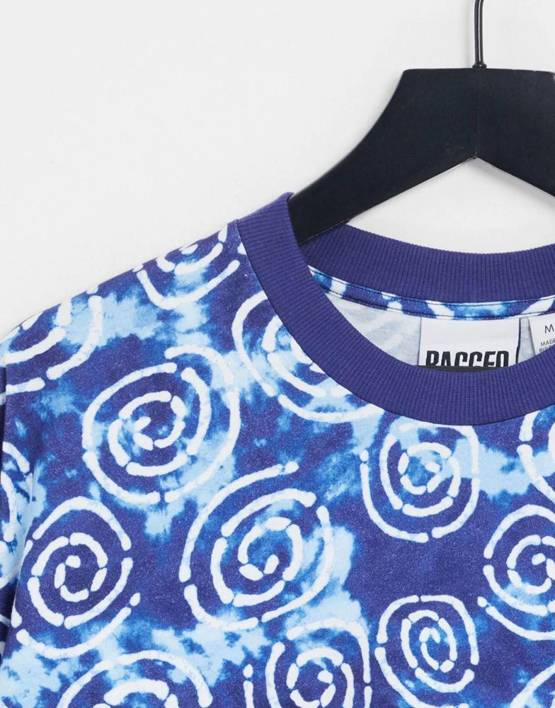 商品The Ragged Priest|The Ragged Priest confusion t-shirt in blue,价格¥124,第4张图片详细描述