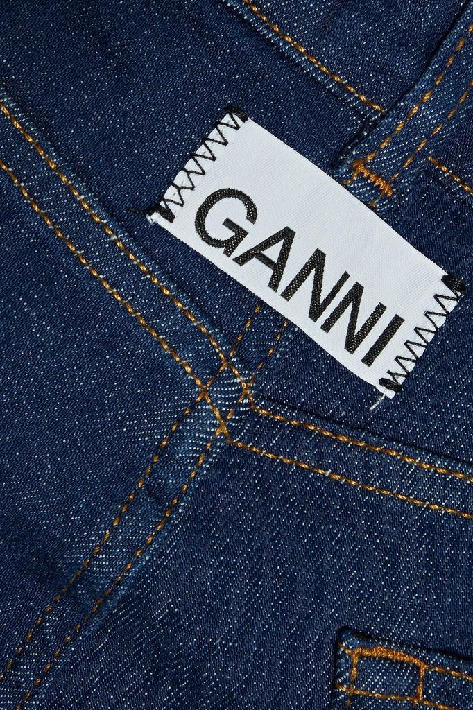 商品Ganni|High-rise slim-leg jeans,价格¥358,第6张图片详细描述
