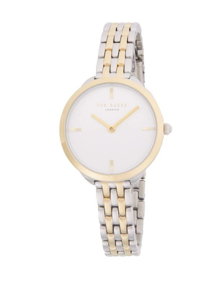 商品Ted Baker London|Slim Stainless Steel Analog Bracelet Watch,价格¥582,第1张图片