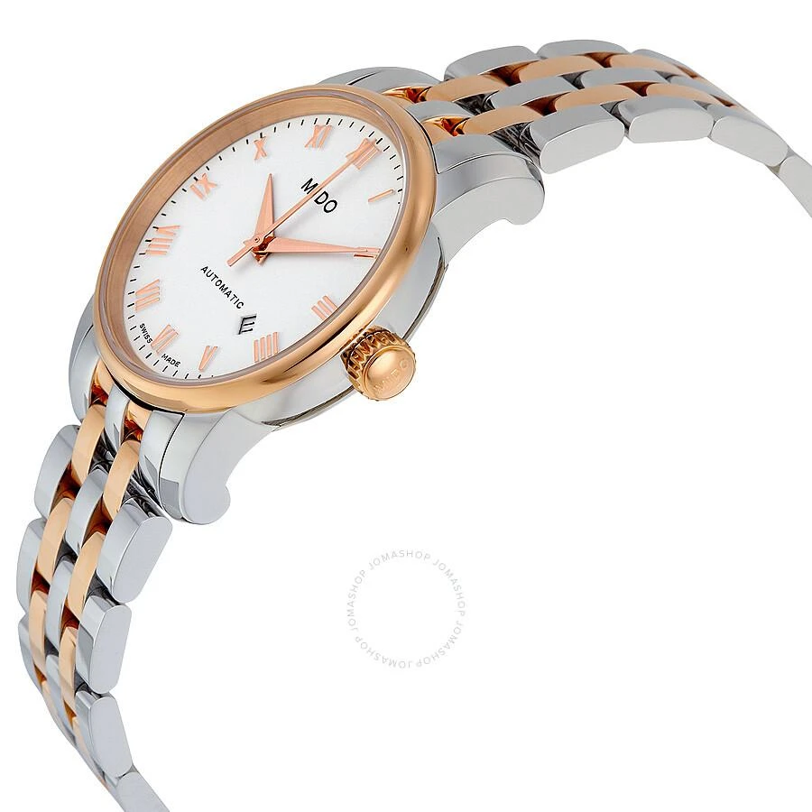 商品MIDO|Baroncelli Automatic White Dial Two-tone Ladies Watch M76009N61,价格¥4244,第2张图片详细描述