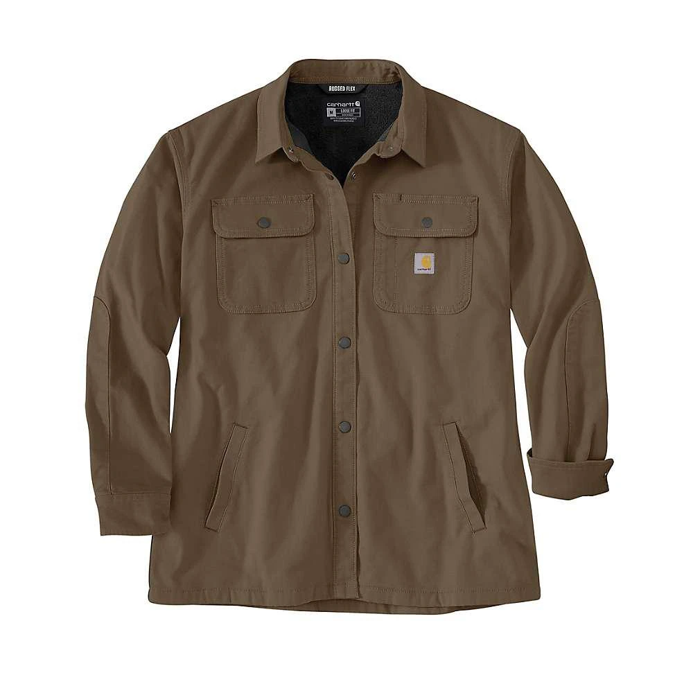 商品Carhartt|Carhartt Women's Rugged Flex Loose Fit Canvas Fleece Lined Shirt Jacket,价格¥396,第2张图片详细描述