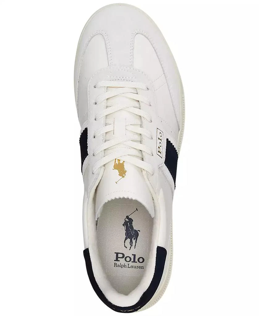 商品Ralph Lauren|Men's Heritage Aera Lace-Up Sneakers,价格¥402,第4张图片详细描述