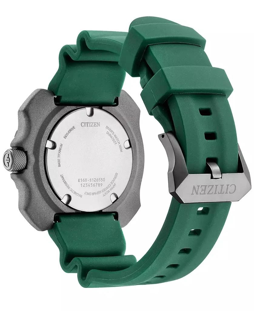 商品Citizen|Eco-Drive Men's Promaster Dive Green Strap Watch, 47mm,价格¥2401,第3张图片详细描述