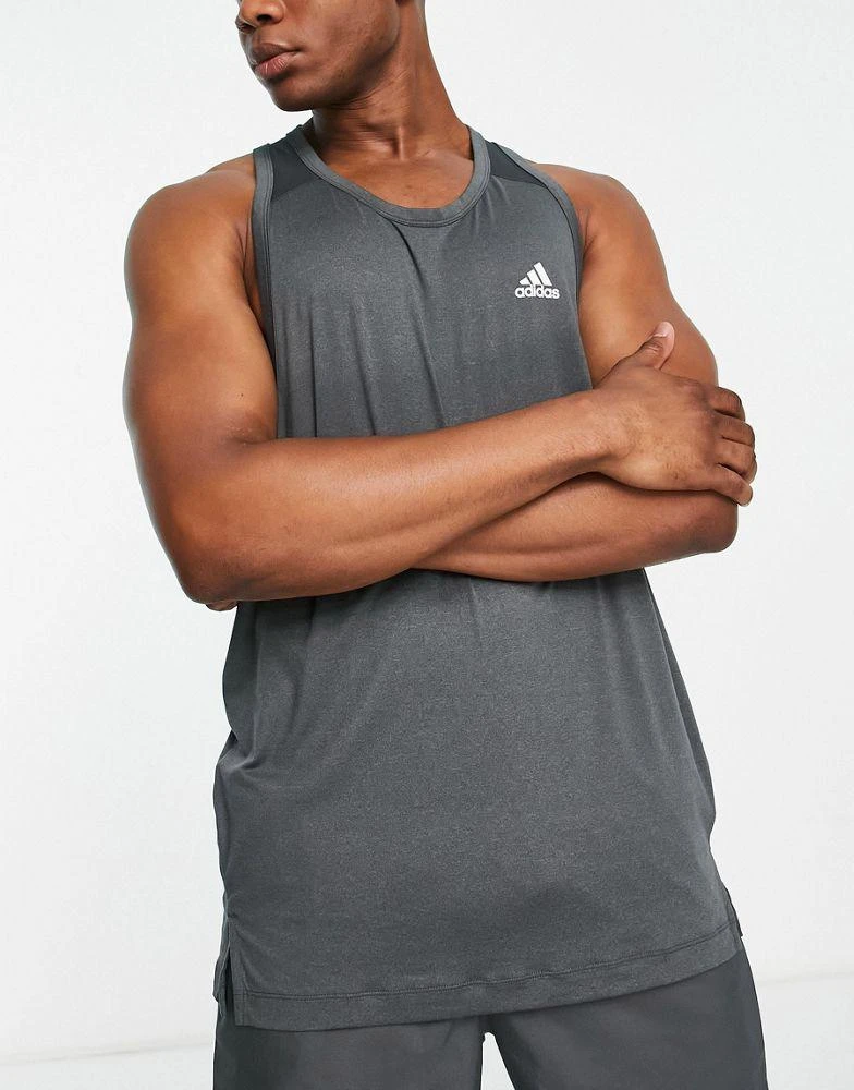 商品Adidas|adidas Training Train 365 logo vest in black,价格¥160,第1张图片