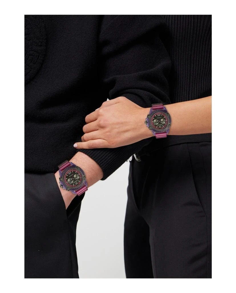 商品Versace|Icon Active Chronograph Watch,价格¥5802,第5张图片详细描述