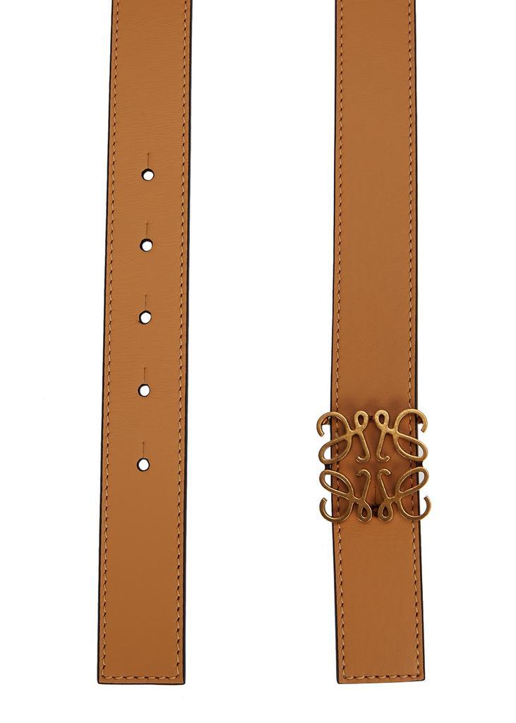 商品Loewe|Anagram light brown reversible leather belt,价格¥2895,第5张图片详细描述