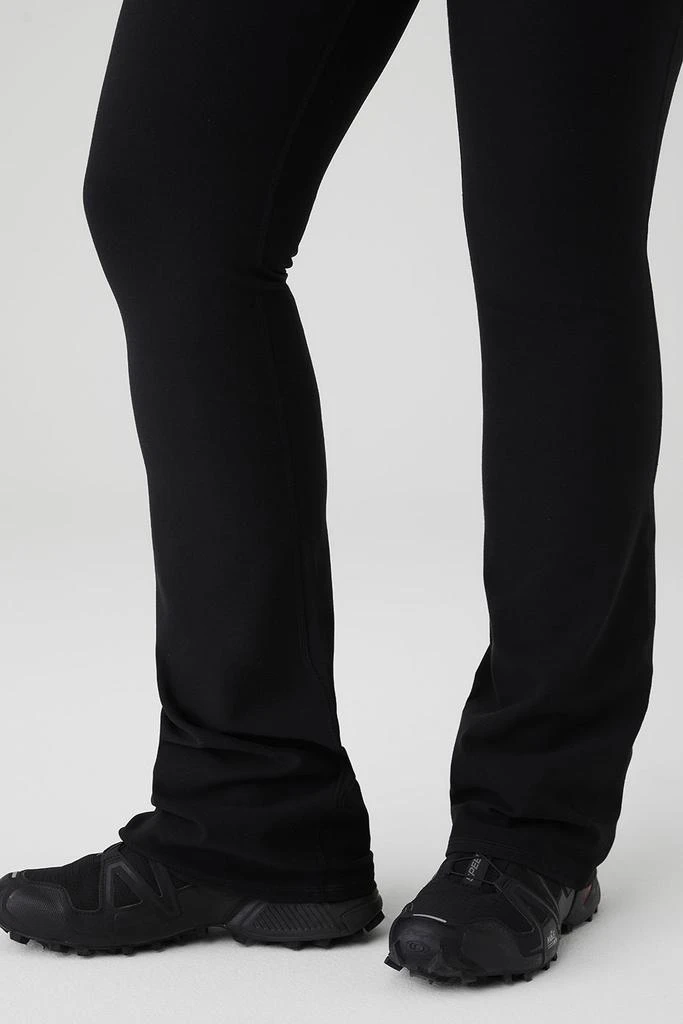 Alosoft Foldover Bootcut Legging - Black 商品