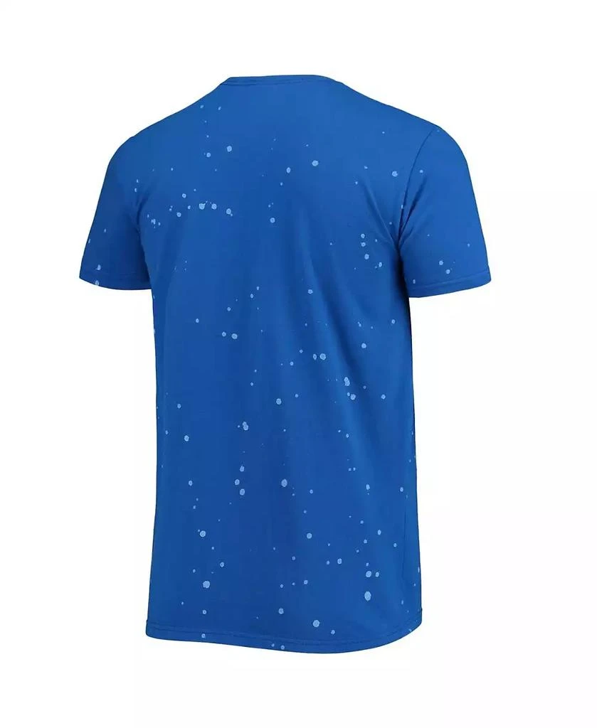 商品The Original Retro Brand|Men's Royal Tennessee State Tigers Bleach Splatter T-shirt,价格¥260,第3张图片详细描述