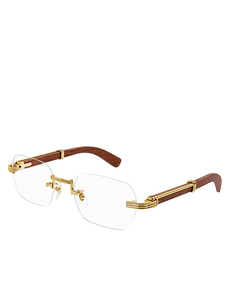 商品Cartier|Cartier Rectangle Rimless Glasses,价格¥14065,第2张图片详细描述