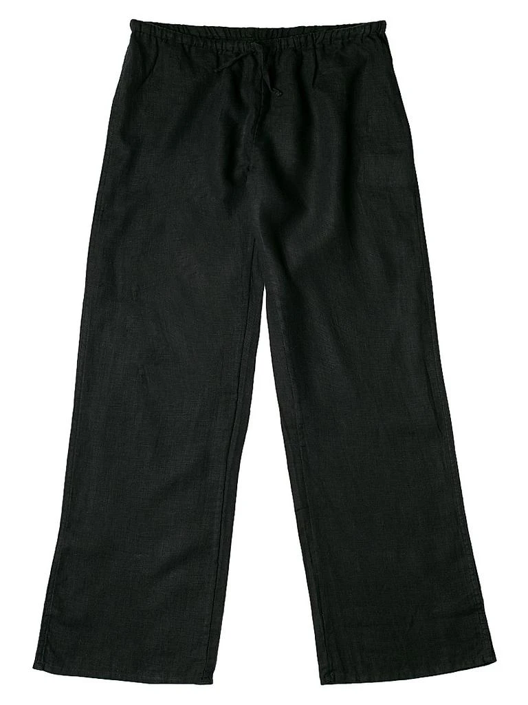 商品Desmond & Dempsey|Drawstring Linen Lounge Pants,价格¥959,第1张图片