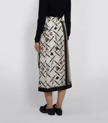 商品Max Mara|Silk Scarf Print Skirt,价格¥4691,第2张图片详细描述