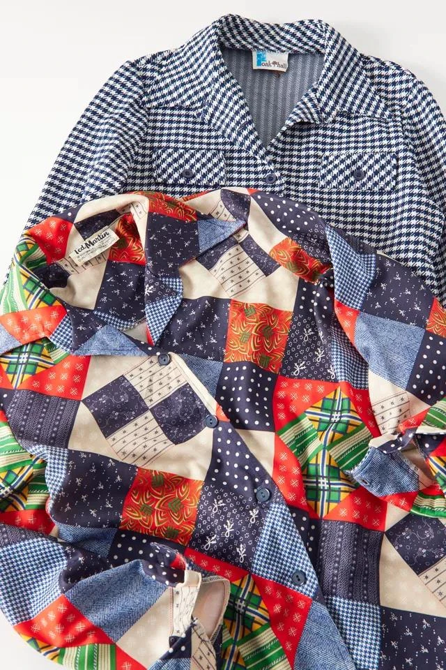 商品Urban Renewal|Urban Renewal Vintage ‘70s Printed Blouse,价格¥150,第2张图片详细描述