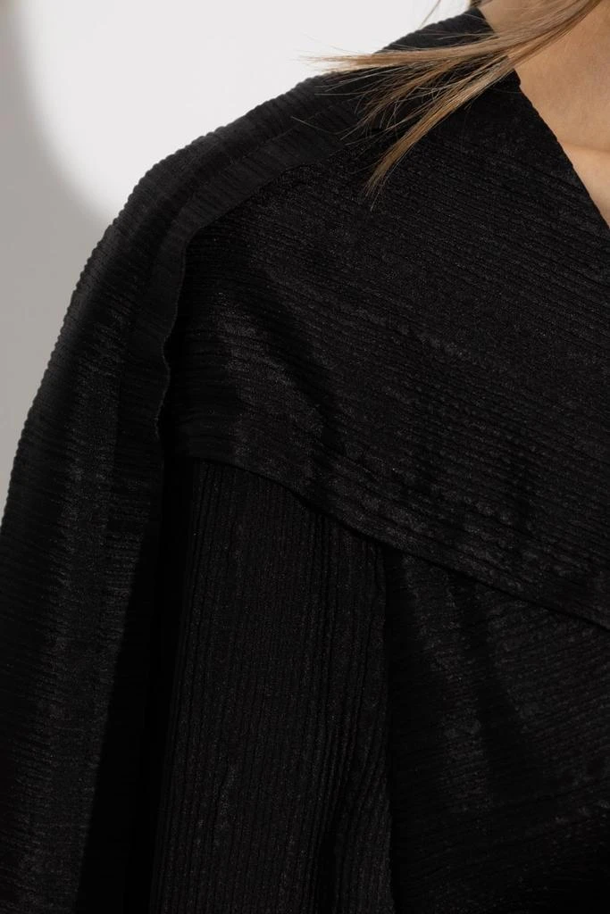 商品IRO|Iro Anokia V-neck Ruffle Long-Sleeved Dress,价格¥2482,第5张图片详细描述