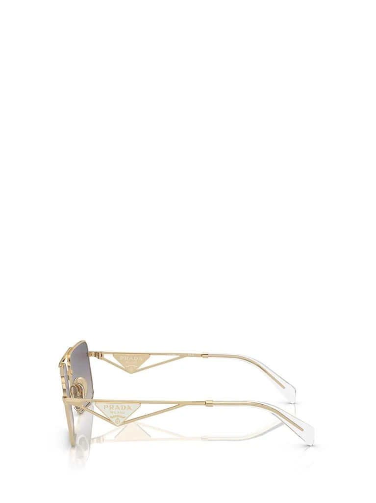 商品Prada|Pr A52s Pale Gold Sunglasses,价格¥3620,第3张图片详细描述