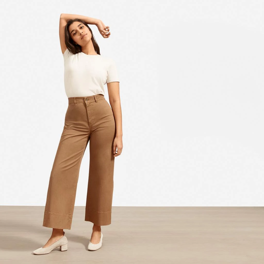 商品Everlane|The Day Heel 麂皮方跟鞋,价格¥1068,第5张图片详细描述