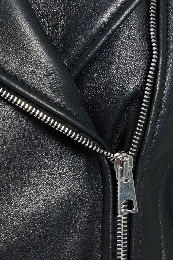 Genevieve leather biker jacket 商品