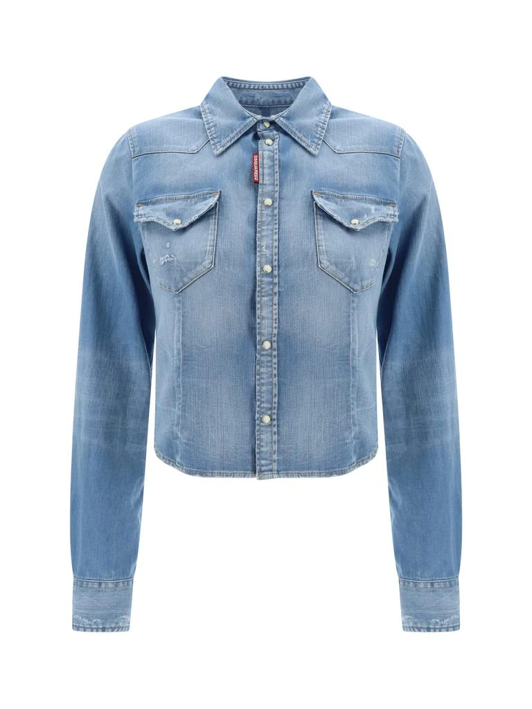 商品DSQUARED2|Denim Shirt,价格¥3063,第1张图片