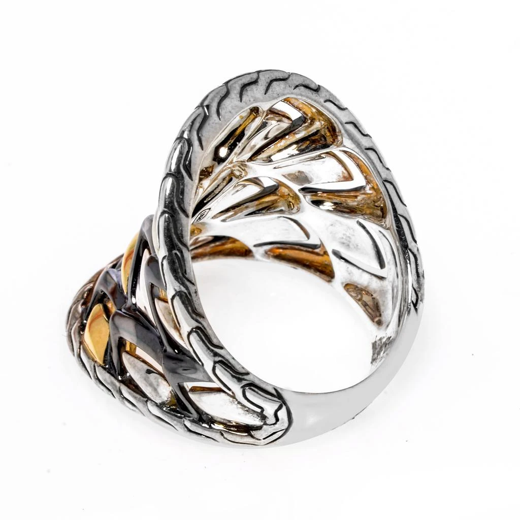 商品John Hardy|John Hardy Women's Sterling Silver and 18K Yellow Gold Ring,价格¥4788,第3张图片详细描述