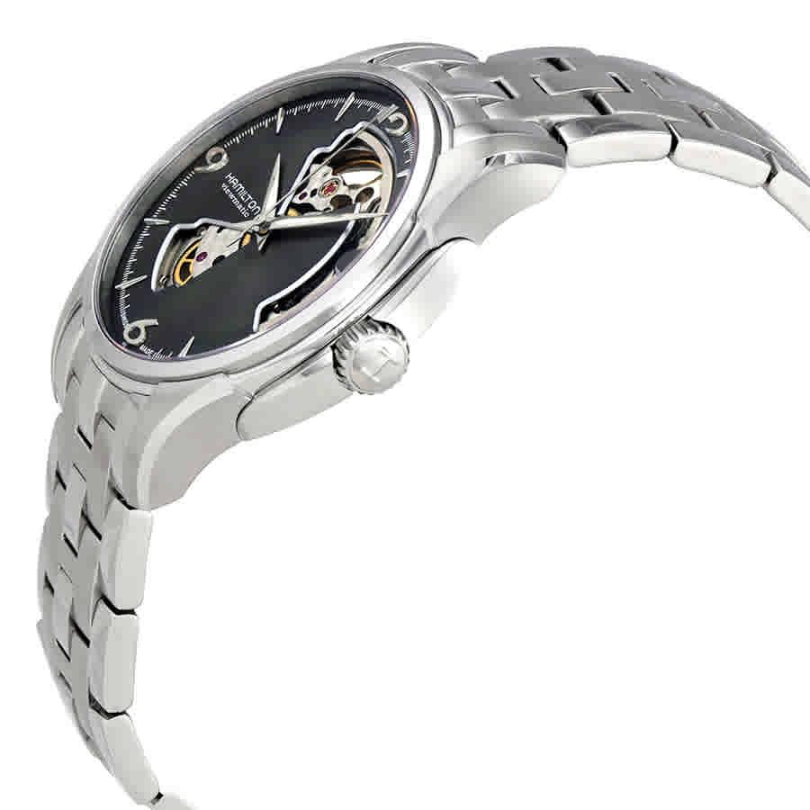 Hamilton Jazzmaster Open Heart Grey Dial Mens Watch H32565185商品第2张图片规格展示