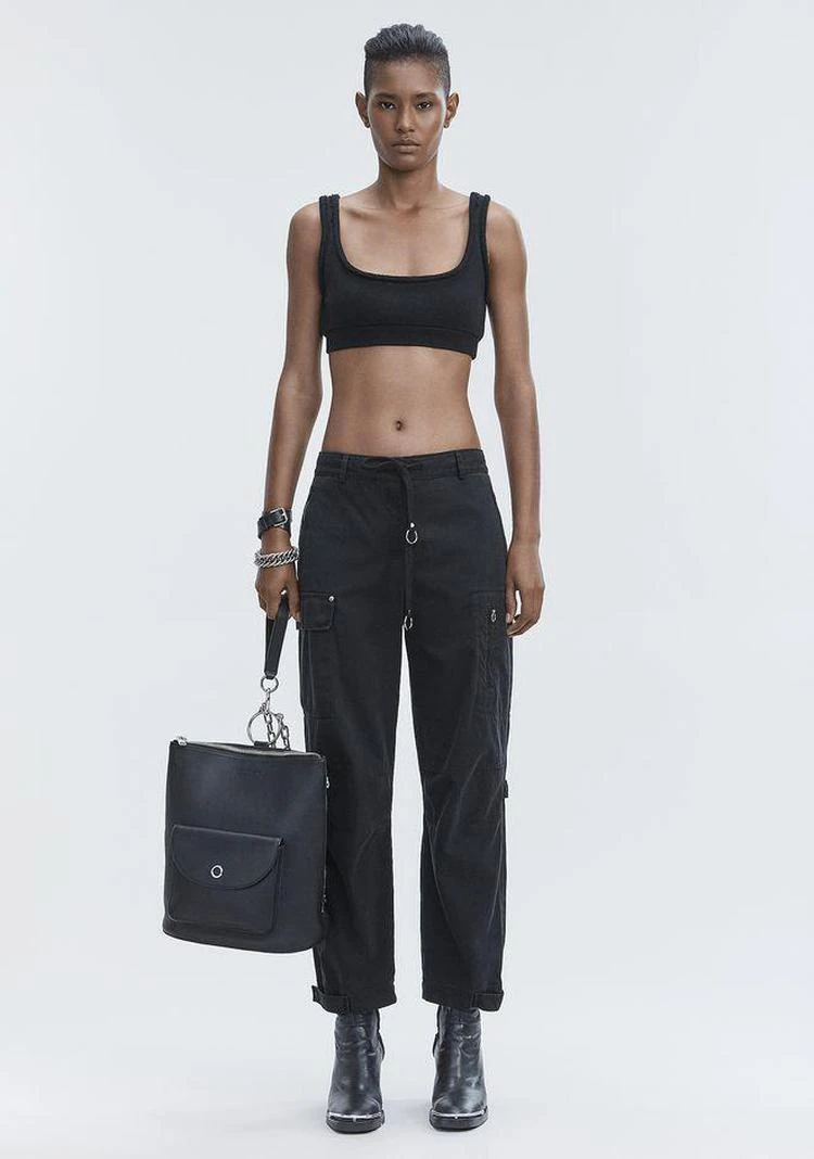 商品Alexander Wang|FLEECE BRALETTE,价格¥588,第1张图片