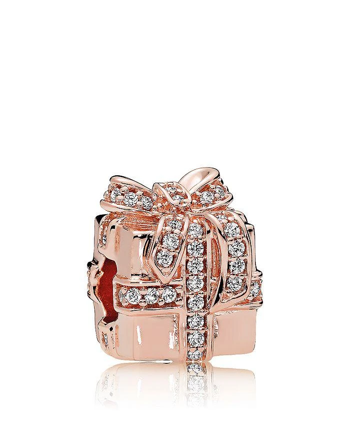 商品PANDORA|闪亮礼盒玫瑰金串珠,价格¥664,第1张图片