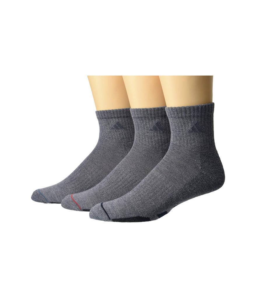 商品Adidas|Cushioned II Color Quarter Socks 3-Pack,价格¥111,第1张图片