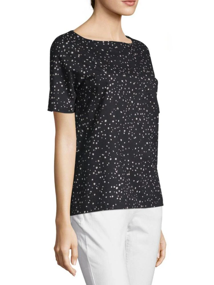 商品Eileen Fisher|Organic Cotton Dot-Print Top,价格¥515,第3张图片详细描述