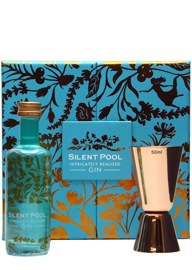 商品Silent Pool|Gin Miniature & Jigger Gift Pack 50ml,价格¥167,第1张图片