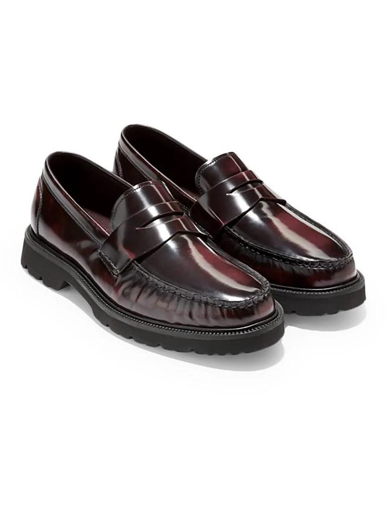 商品Cole Haan|American Class Mens Leather Slip On Loafers,价格¥873,第1张图片