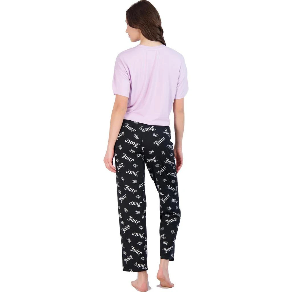 商品Juicy Couture|Juicy Couture Womens 2 Piece Comfy Pajama Set,价格¥100,第3张图片详细描述