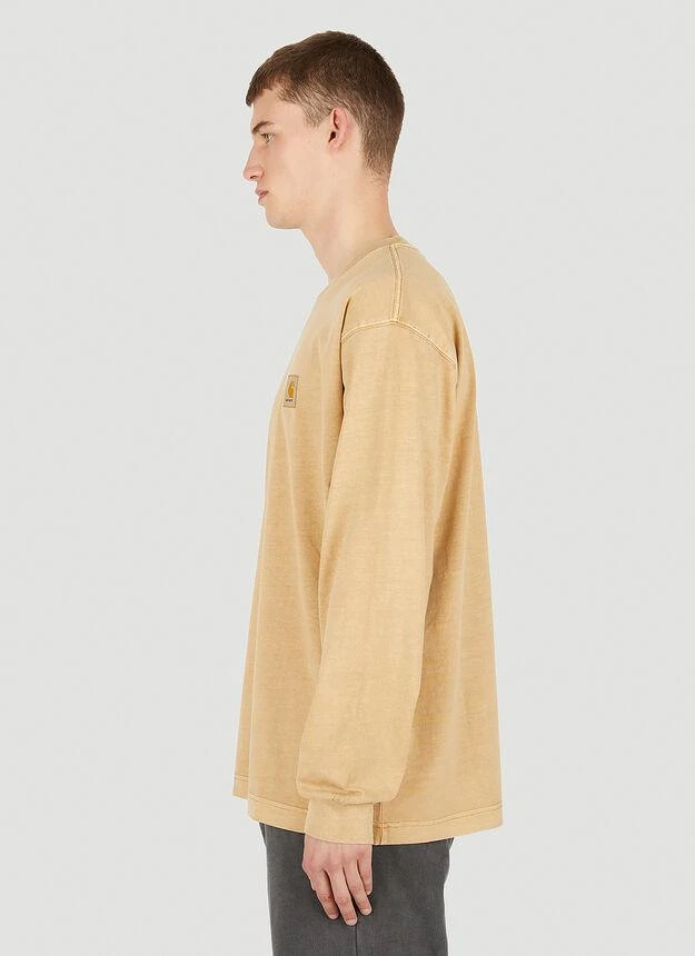 商品Carhartt WIP|Vista Long Sleeve T-Shirt in Beige,价格¥305,第3张图片详细描述