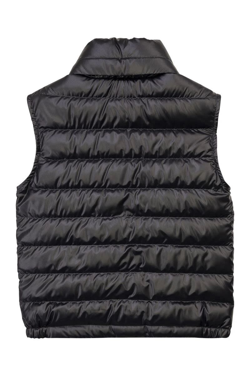 商品Moncler|Moncler 男童大衣 J19541A00015595ZJ778-0 黑色,价格¥2216,第3张图片详细描述