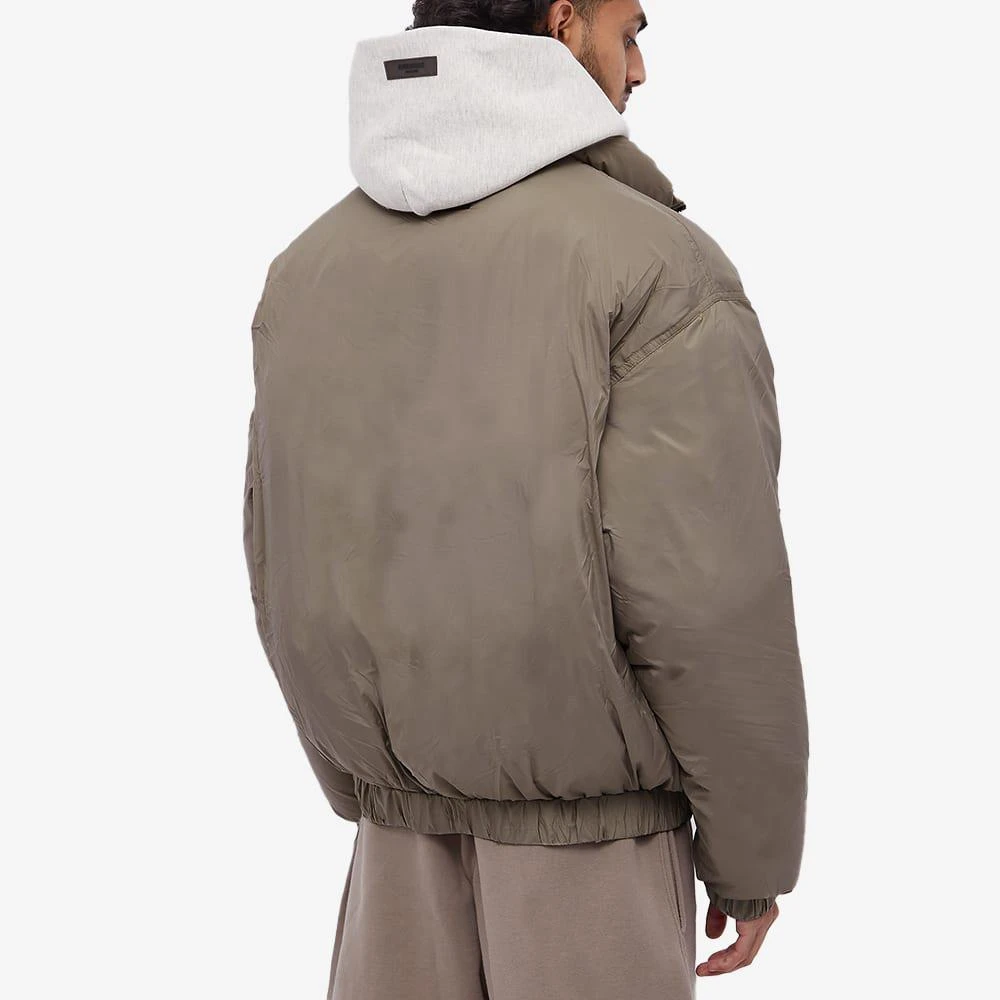 商品Essentials|Fear of God ESSENTIALS Quilted Smock Jacket - Desert Taupe,价格¥2101,第3张图片详细描述