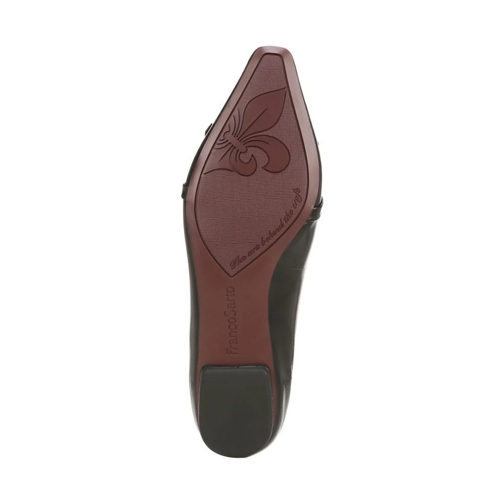 商品Franco Sarto|Women's Rina Pointed Toe Slip on Kiltie Flats,价格¥546,第5张图片详细描述