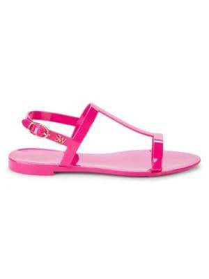 商品Stuart Weitzman|Mellie Patent Sandals,价格¥200,第1张图片