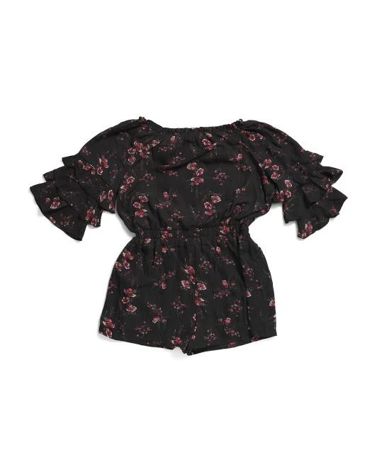 商品TRULY ME|Big Girls Romper,价格¥80,第2张图片详细描述