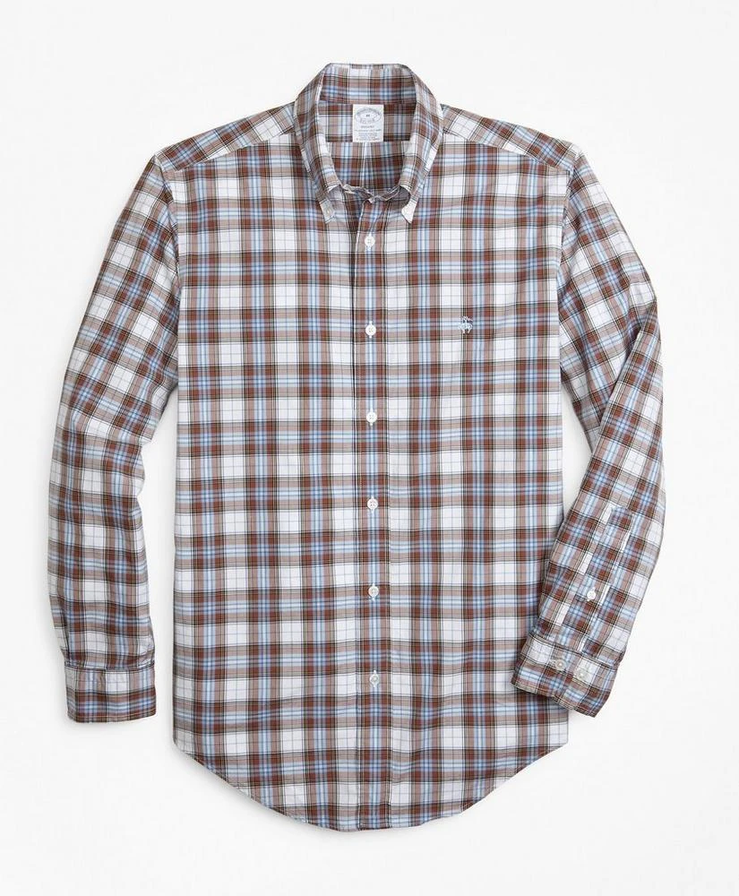 商品Brooks Brothers|Regent Regular-Fit Sport Shirt, Tartan Zephyr,价格¥412,第1张图片