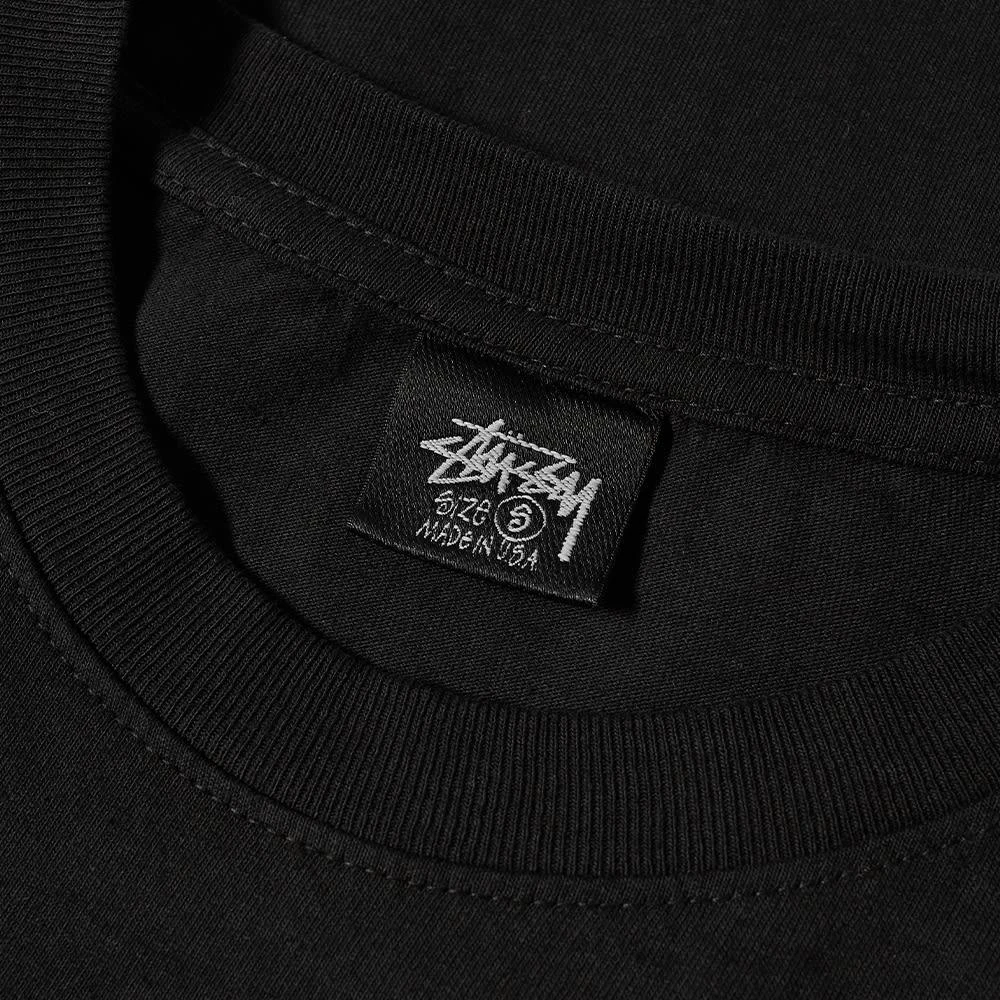 商品STUSSY|Stussy Long Sleeve Classic Stack Pigment Dyed Tee,价格¥549,第3张图片详细描述