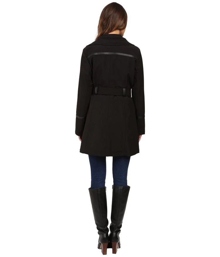 商品Via Spiga|Asymmetrical Softshell with Removable Faux Fur Collar,价格¥1250,第5张图片详细描述