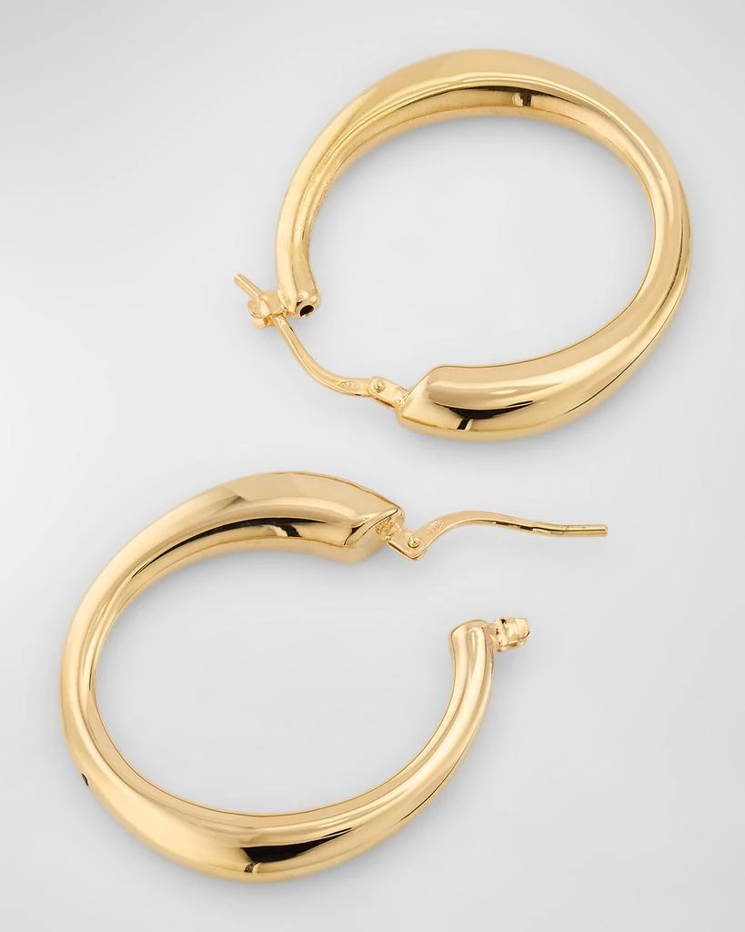 商品Lisa Nik|Golden Dreams 18K Yellow Gold Round Thin Hoop Earrings,价格¥12971,第4张图片详细描述