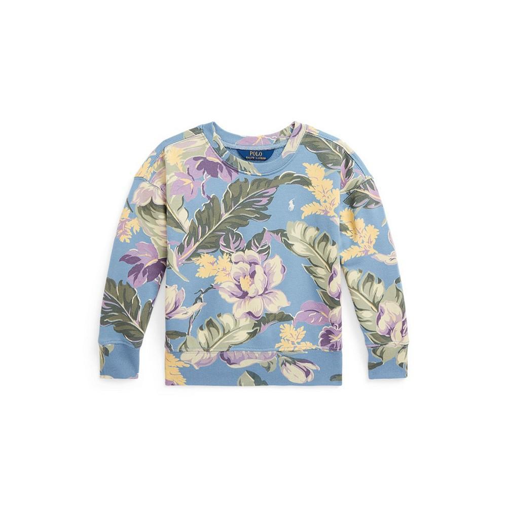 商品Ralph Lauren|Toddler Girls Floral French Terry Sweatshirt,价格¥263,第1张图片
