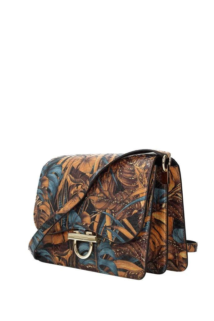 商品Salvatore Ferragamo|Crossbody Bag joanne Leather Snake Multicolor,价格¥9011,第2张图片详细描述
