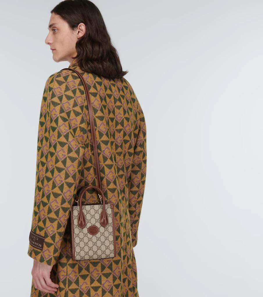 商品Gucci|GG Supreme canvas mini tote bag,价格¥10096,第2张图片详细描述