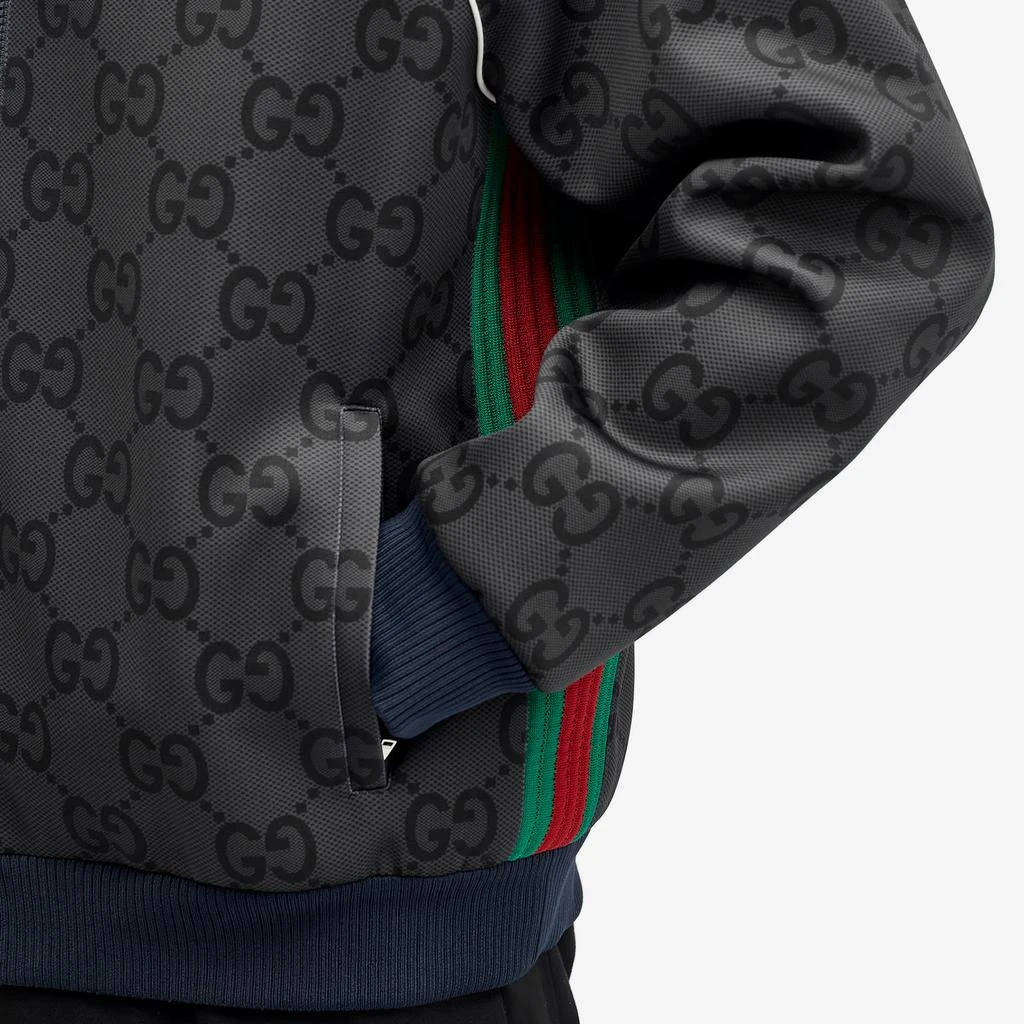 商品Gucci|Gucci Light Neoprene Jumbo GG Hooded Jacket,价格¥16963,第5张图片详细描述