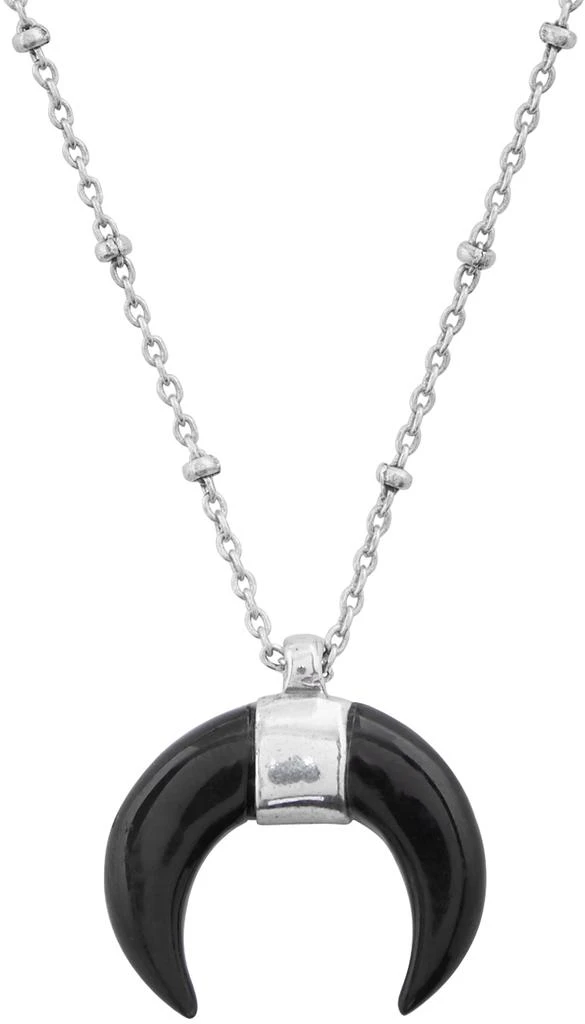 商品Isabel Marant|Black & Silver Zanzibar Necklace,价格¥904,第2张图片详细描述