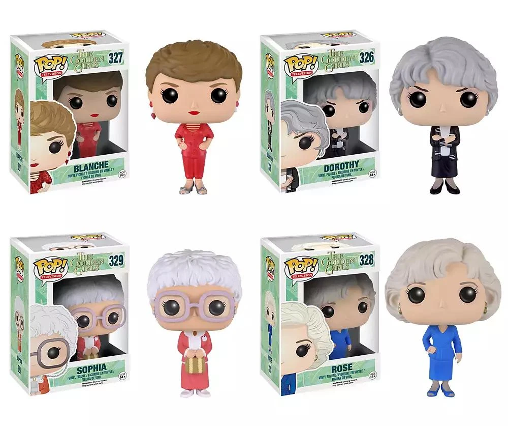 商品Funko|Golden Girls, Pop Tv Collectors Set, Sophia, Rose, Blanche, Dorothy,价格¥255,第5张图片详细描述