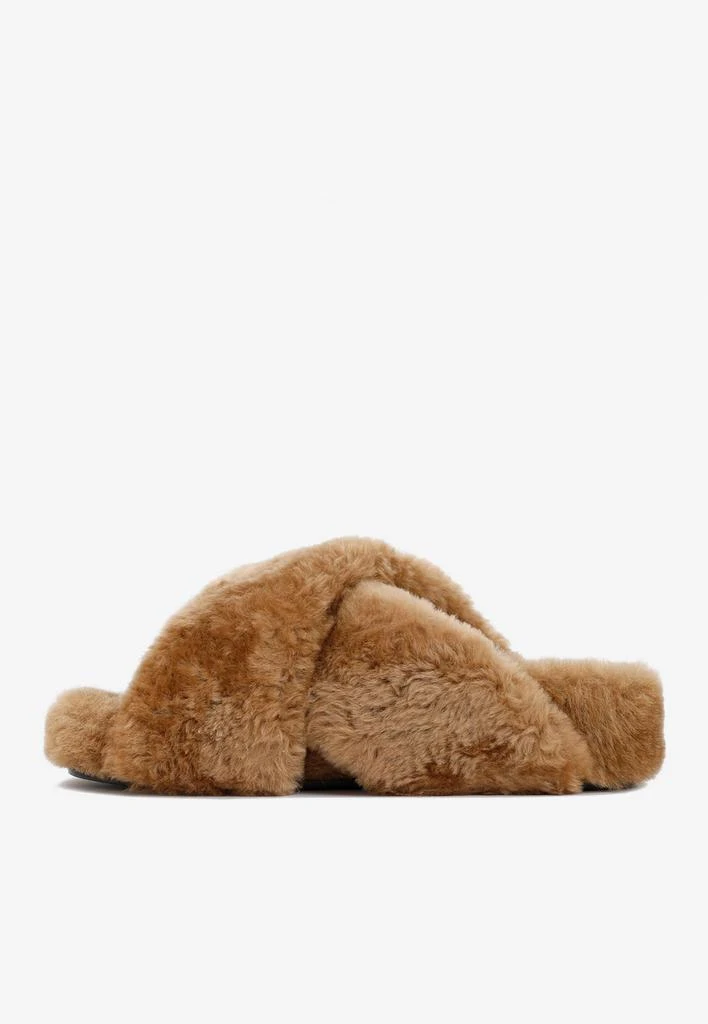 商品Jil Sander|Shearling Slip-On Sandals,价格¥3603,第2张图片详细描述