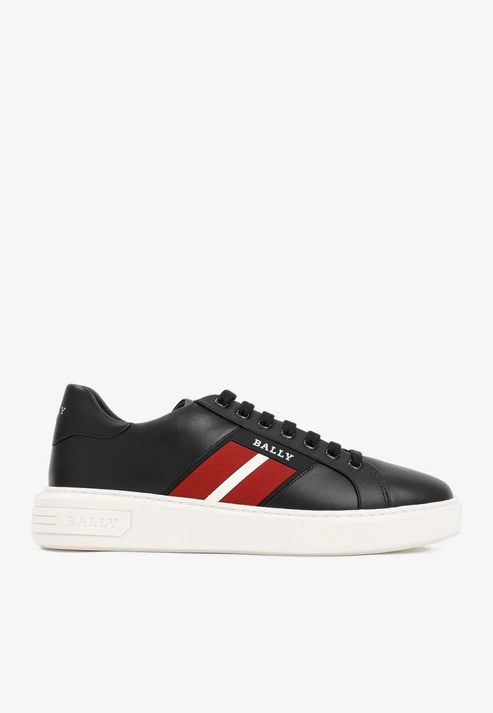 商品Bally|Mylton Low-Top Leather Sneakers,价格¥2594,第1张图片